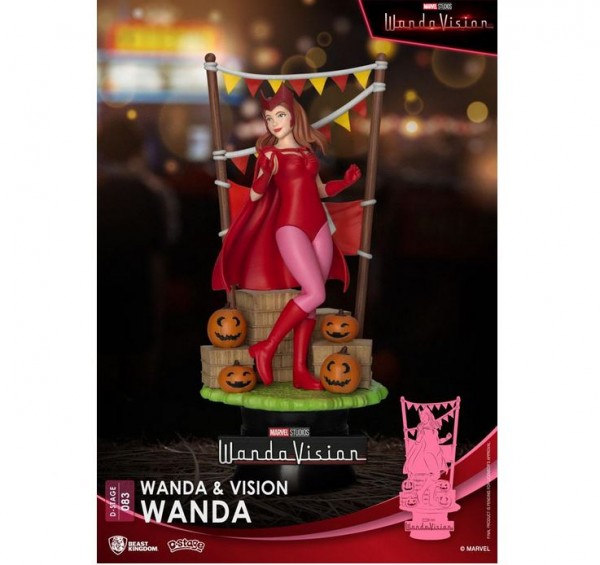 WandaVision D-Stage Diorama Statue Wanda (Closed Box Version)
