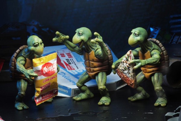 Teenage Mutant Ninja Turtles 1990 Movie Actionfiguren 1/4 Baby Turtles (4-Pack)