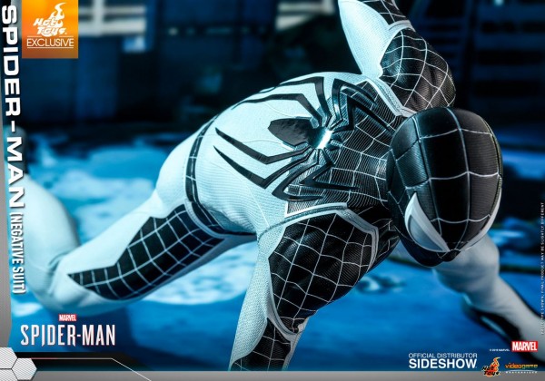Spider-Man Video Game Masterpiece Actionfigur 1/6 Spider-Man (Negative Suit) Exclusive