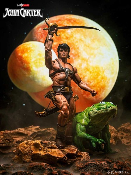Frazetta Icon Collectibles John Carter of Mars Action Ffigure 17 cm