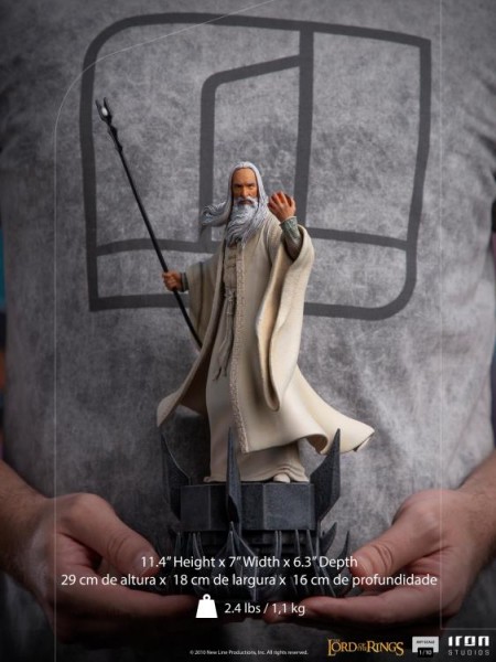 Herr der Ringe BDS Art Scale Statue 1/10 Saruman