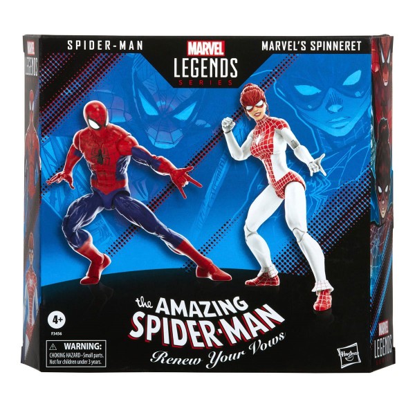 Spider-Man Marvel Legends Action Figures Spider-Man & Spinneret (2-Pack)