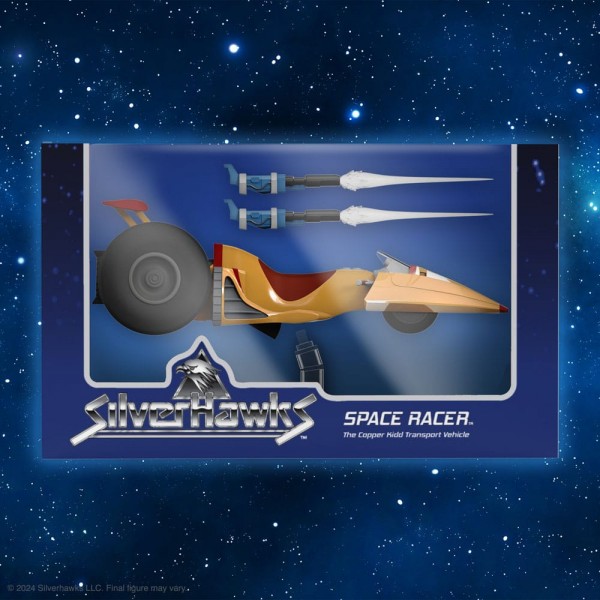 SilverHawks Ultimates Fahrzeug Wave 5 Space Racer 18 cm