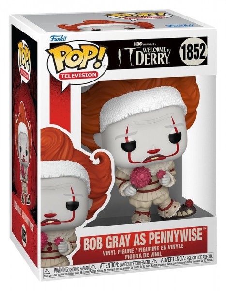 Es: Welcome to Derry POP! Television Vinyl Figure Bob Gray as Pennywise 9 cm