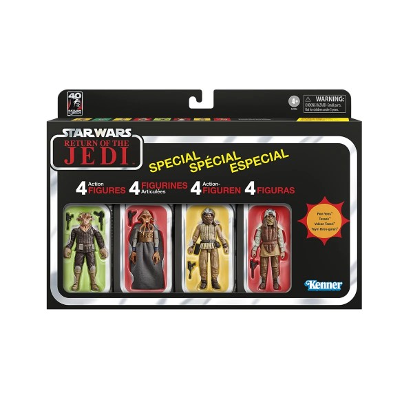 Star Wars The Vintage Collection Jabba's Court Denizens 3 3/4-Inch Actionfiguren 4-Pack