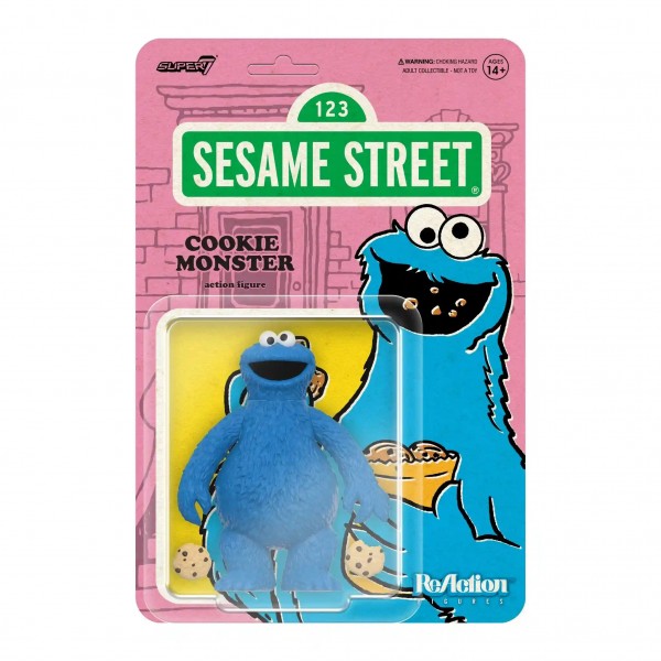 Sesame Street ReAction Actionfigur Wave 03 - Cookie Monster