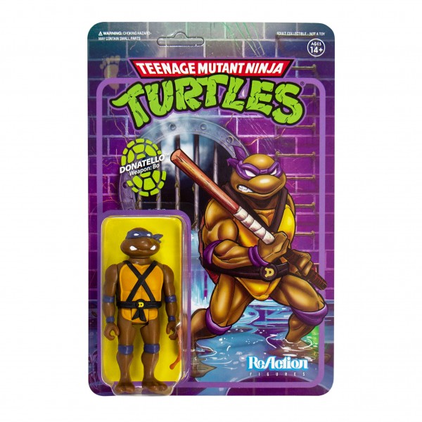 Teenage Mutant Ninja Turtles ReAction Action Figure Donatello