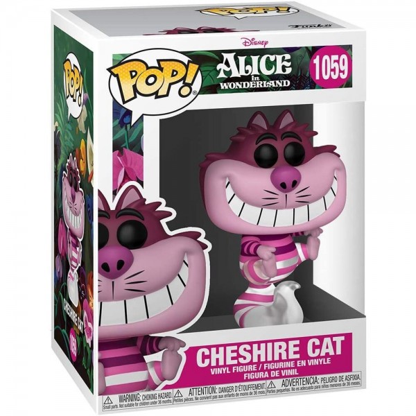 Alice in Wonderland 70th Anniversary Funko Pop! Vinylfigur Cheshire Cat (Translucent)