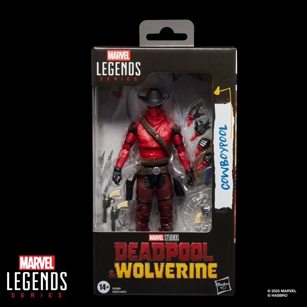 Deadpool & Wolverine Marvel Legends Cowboypool Actionfigur
