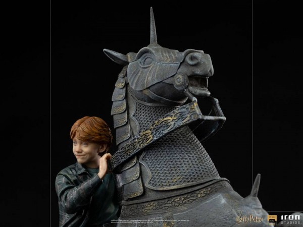 Harry Potter Art Scale Statue 1/10 Ron Weasley at the Wizard Chess (Deluxe)