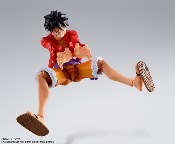 One Piece S.H. Figuarts Action Figure Monkey D. Luffy -The Raid on Onigashima- 14 cm