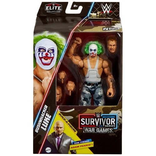 WWE Survivor Series Elite 2024 Bushwhacker Luke Actionfigur