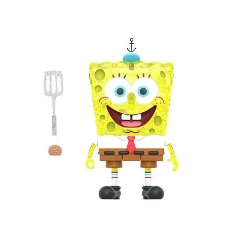Spongebob ReAction Action Figure SquarePants and Patrick Star (Glitter) SDCC Exclusive