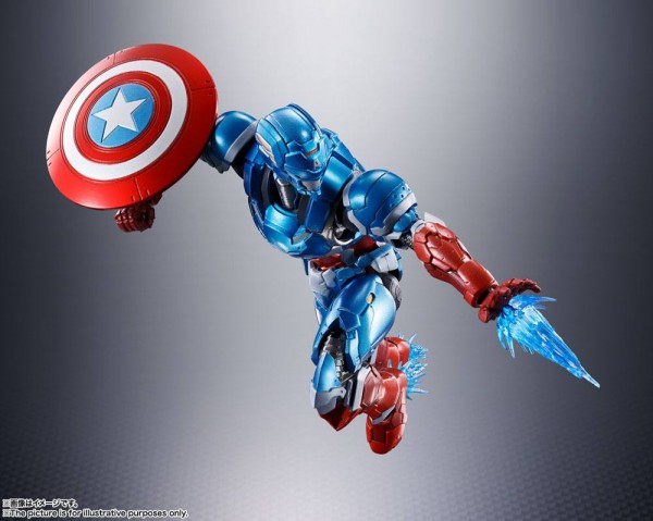 Tech-On Avengers S.H. Figuarts Action Figure Captain America