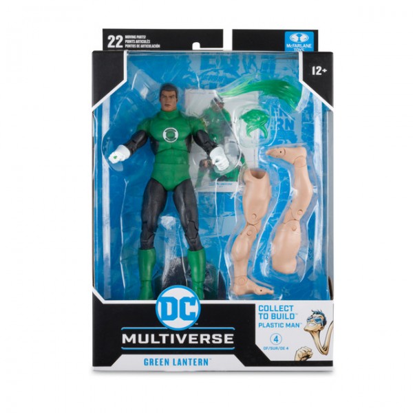 DC Multiverse Actionfigur Green Lantern (JLA) - Collect to Build: Plastic Man
