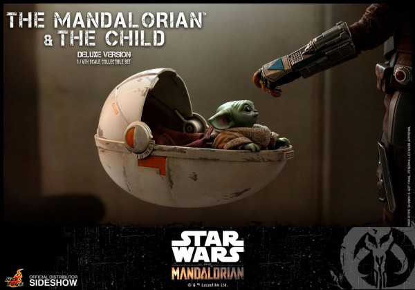 Star Wars The Mandalorian Television Masterpiece Action Figures 1/6 The Mandalorian & The Child (2-Pack) Deluxe