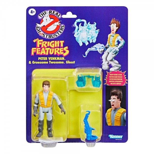 The Real Ghostbusters Kenner Classics Actionfigur Peter Venkman & Gruesome Twosome Geist