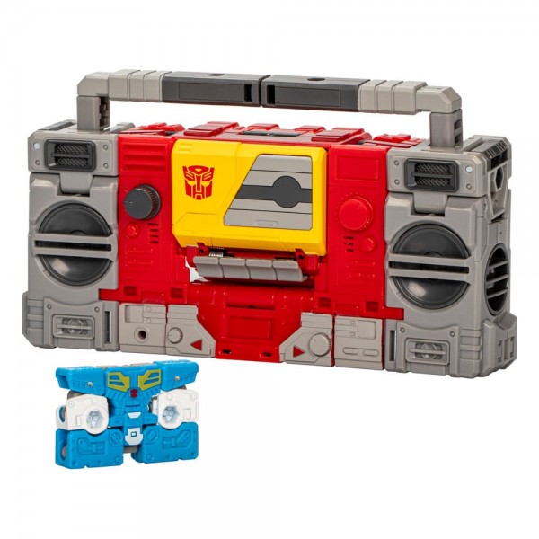 The Transformers: The Movie Generations Studio Series Voyager Class Actionfigur Autobot Blaster & Ej