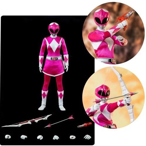 Mighty Morphin Power Rangers FigZero Actionfigur 1/6 Pink Ranger