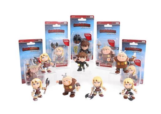 How To Train Your Dragon Heroes & Humans Action Vinyl Figure Wave 2 Fishleg