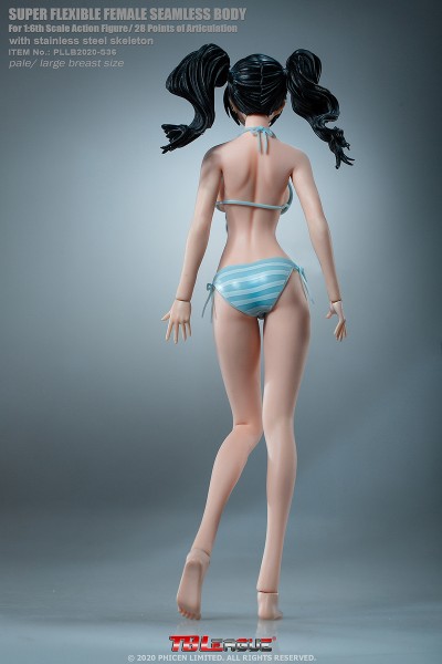 Phicen / TBLeague S36 Anime Girls 1/6 Action Figure Pale Skin Large Breast Seamless Body with Head Sculpt