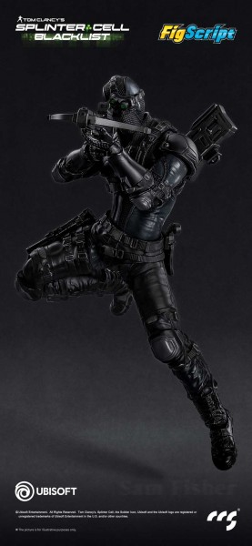 Splinter Cell: Blacklist FigScript Sam Fisher 1/12 Scale Actionfigur