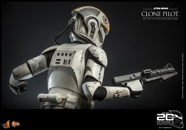 Star Wars Movie Masterpiece Actionfigur 1/6 Clone Pilot (Ep II)