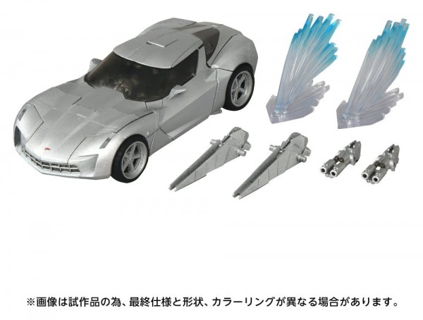 Transformers: Die Rache Masterpiece Movie Next Actionfigur MPMN-01 Sideswipe 15 cm