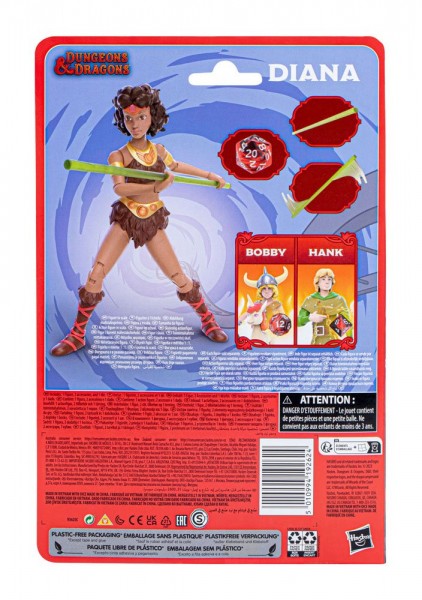 Dungeons & Dragons Cartoon Classics 15 cm Actionfigur Diana