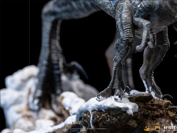 Jurassic World: Dominion Art Scale Statue 1/10 Blue & Beta (Deluxe)