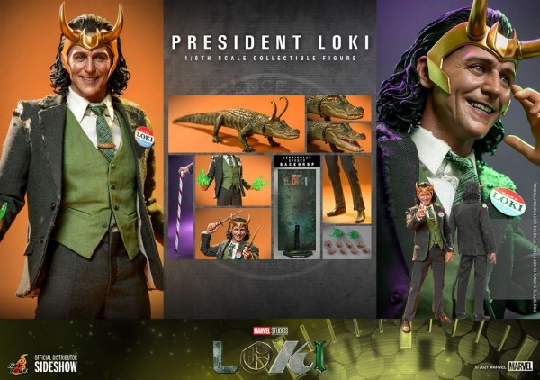 Loki Actionfigur 1/6 President Loki