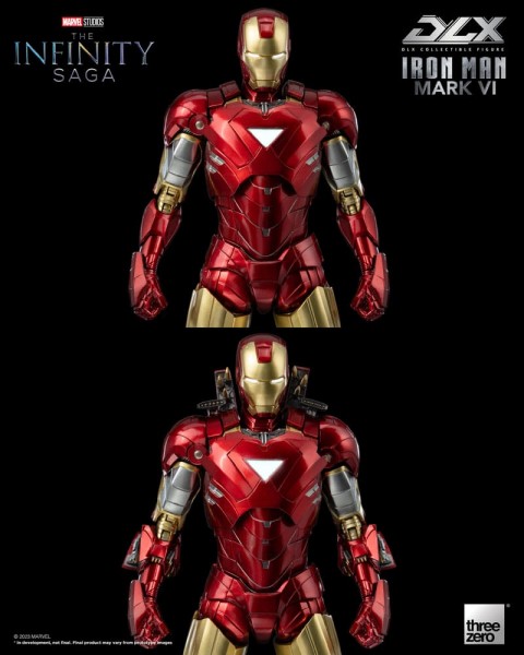 Infinity Saga DLX Action Figure 1/12 Iron Man Mark 6 17 cm