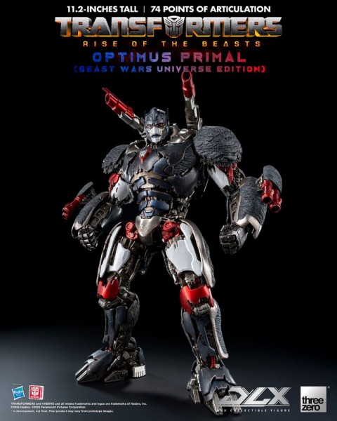 Transformers: Aufstieg der Bestien DLX Actionfigur Optimus Primal (Beast Wars Universe) 29 cm