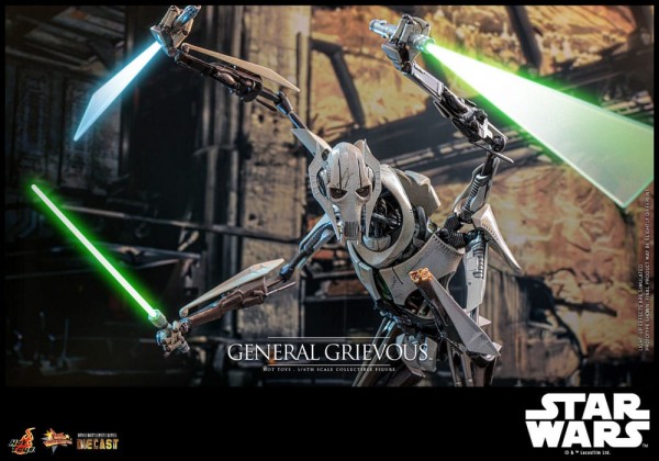 Star Wars Movie Masterpiece Diecast Actionfigur 1/6 General Grievous 42 cm