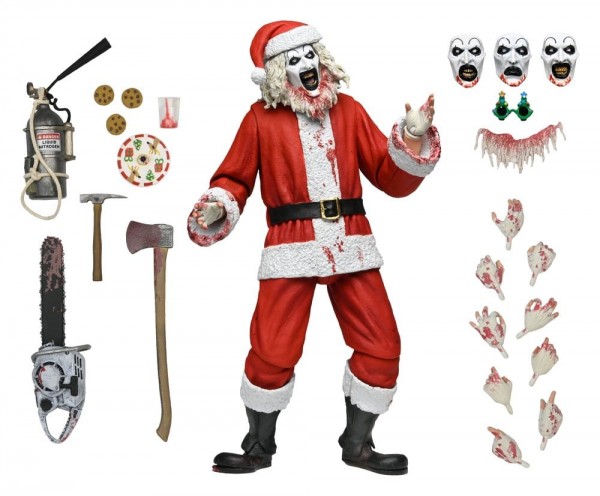 Terrifier 3 Actionfigur Ultimate Santa Suit Art the Clown (Bloody Version) 18 cm