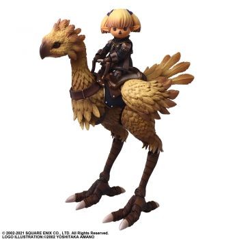 Final Fantasy XI Bring Arts Action Figures Shantotto &amp; Chocobo (2-Pack)