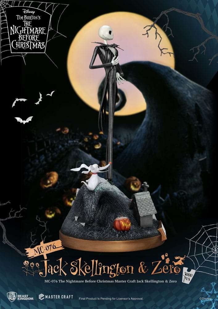 NIGHTMARE BEFORE XMAS Figurine Jack Skellington SFC Abystyle
