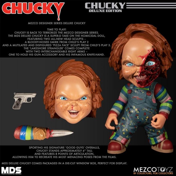 Chucky die Mörperpuppe 3 MDS Series Puppe Deluxe Chucky
