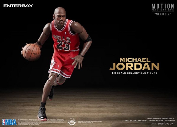 NBA Collection Motion Masterpiece Actionfigur 1/9 Michael Jordan