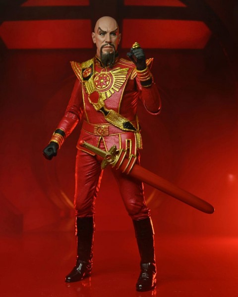 Flash Gordon (1980) Actionfigur Ultimate Ming (Red Military Outfit) 18 cm