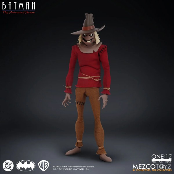Batman: The Animated Series Actionfigur 1/12 Scarecrow 17 cm