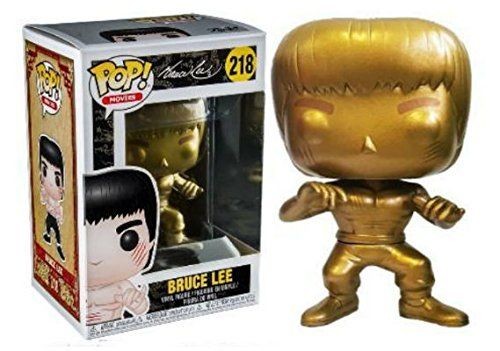 Bruce Lee Enter The Dragon Funko Pop! Vinylfigur Bruce Lee (Gold) 218 Exclusive