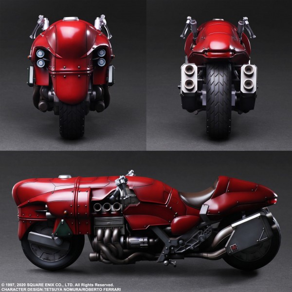 Final Fantasy VII Remake Play Arts Kai Actionfiguren-Set Roche & Motorcycle Set
