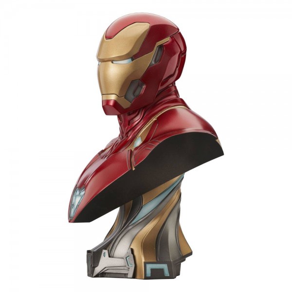 Marvel Legends in 3D Bust 1/2 Iron Man MK50
