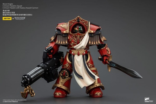 Warhammer The Horus Heresy Actionfigur 1/18 Blood Angels Crimson Paladins Squad with Iliastus Canon