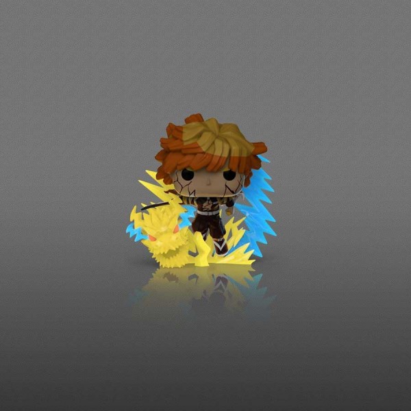 Demon Slayer: Kimetsu no Yaiba POP! Premium Vinyl Figur Zenitsu with Chase (Glow) 9 cm