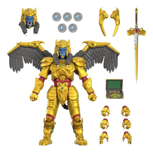 Power Rangers Ultimates Actionfigur Goldar
