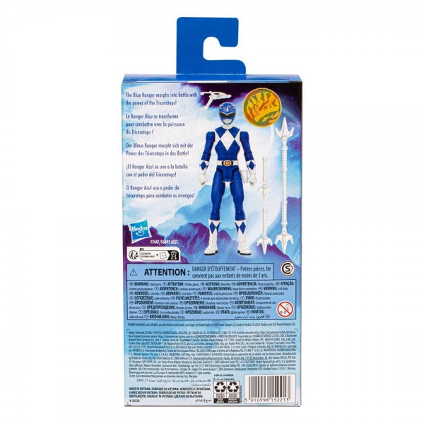 Mighty Morphin Power Rangers Actionfigur Blue Ranger 15 cm