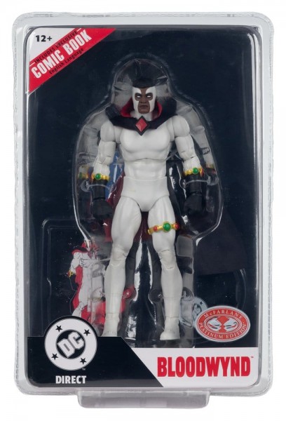DC Direct Page Punchers Action Figure Bloodwynd (Justice League #77) (Red Platinum Edition) 18 cm