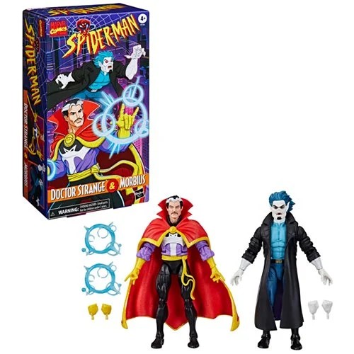 Spider-Man: The Animated Series Marvel Legends Doctor Strange & Morbius Actionfiguren